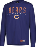 Ultra Game NFL Official Game Day Long Sleeve T-Shirt (Style LVQ9)