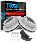 Front Performance Brake Pad & Rotor Kit - Direct Fit OE Replacement