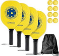 Amicoson Pickleball Paddles Set of 4 - Beginner Friendly Wooden