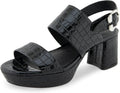 Aerosoles Camera Heeled Sandals - Comfortable Platform Support