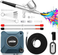Oasser Airbrush Kit with Compressor - Versatile 40 PSI Airbrush