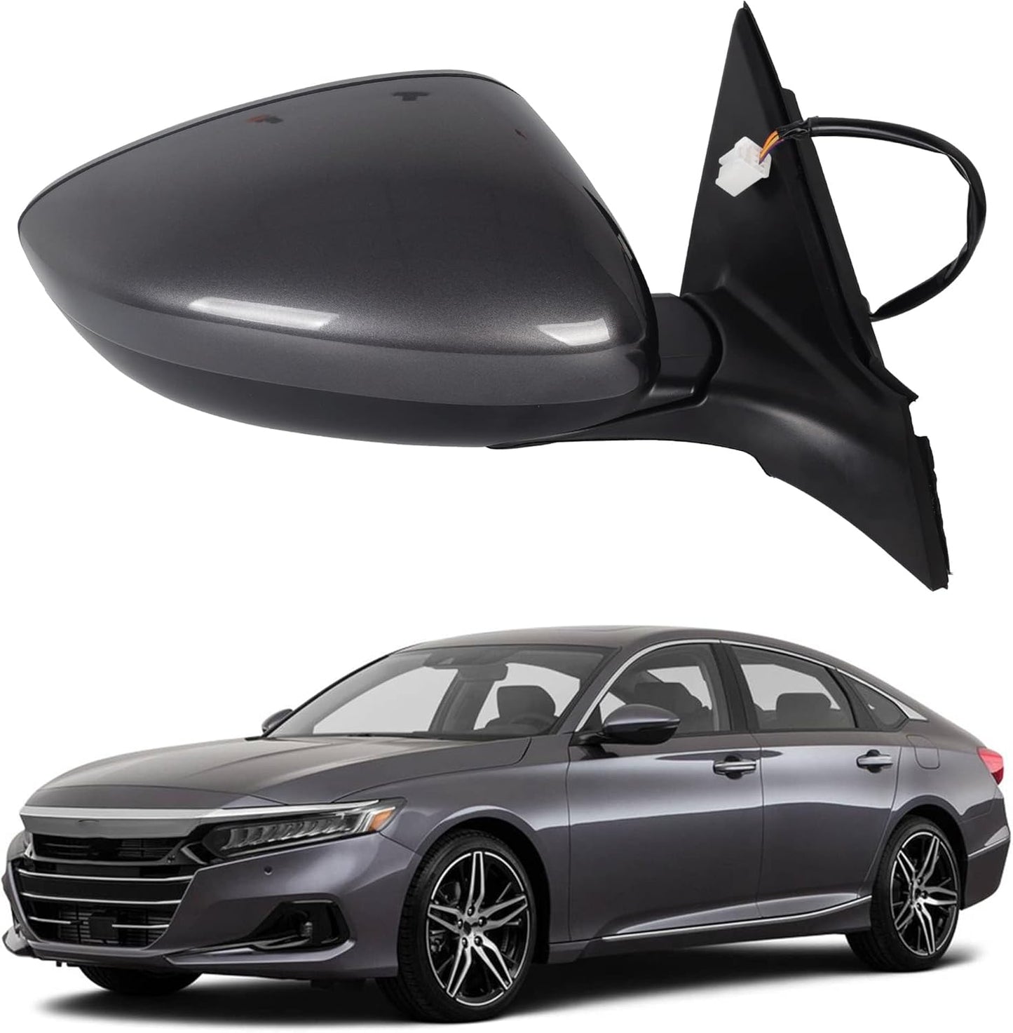 Honda Accord Right Passenger Side Mirror Assembly for 2018-2022