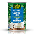 Native Forest Organic Light Coconut Milk - Creamy Reduced Fat Choice