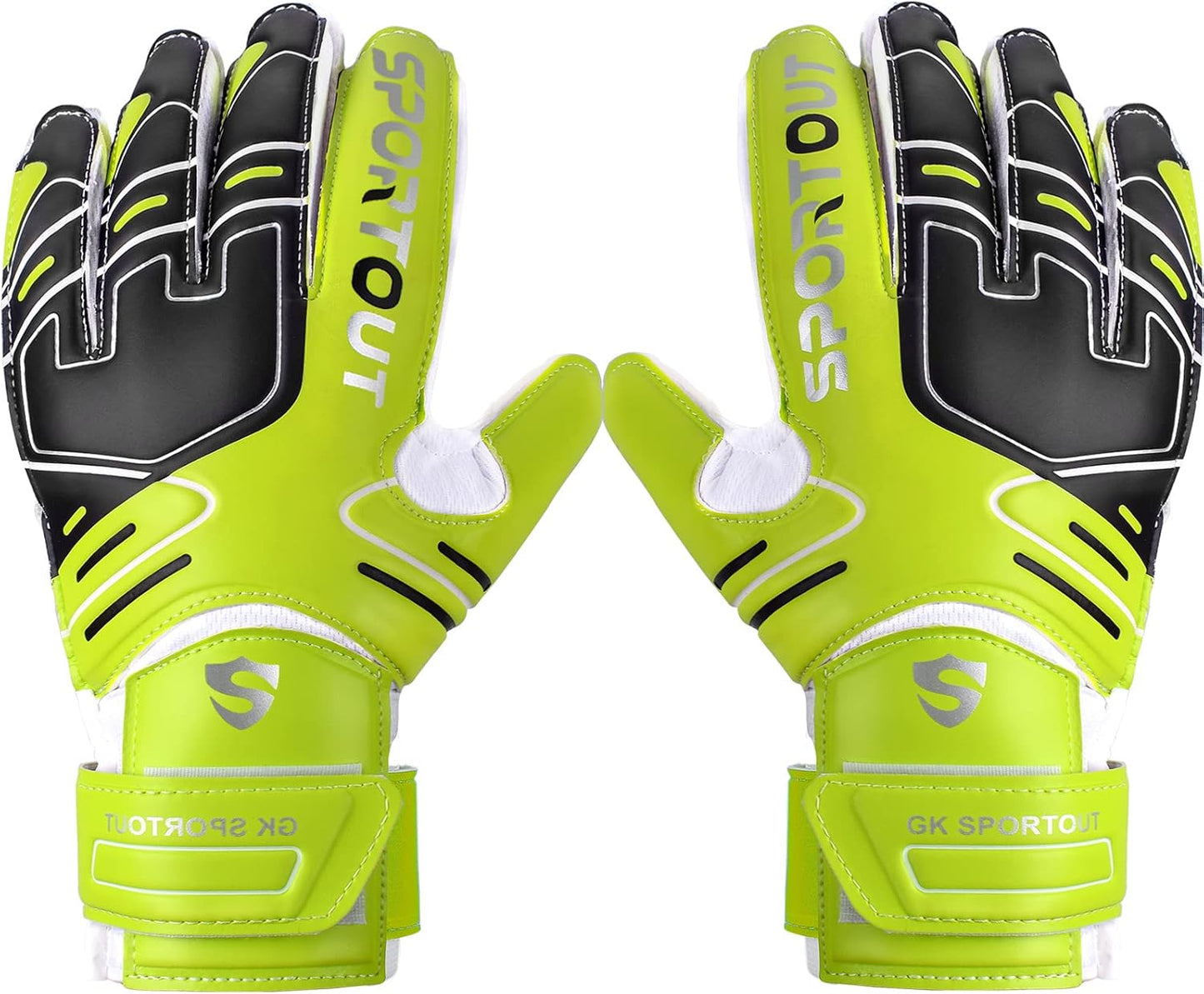 Sportout Goalie Gloves for Youth and Adult Soccer Players
