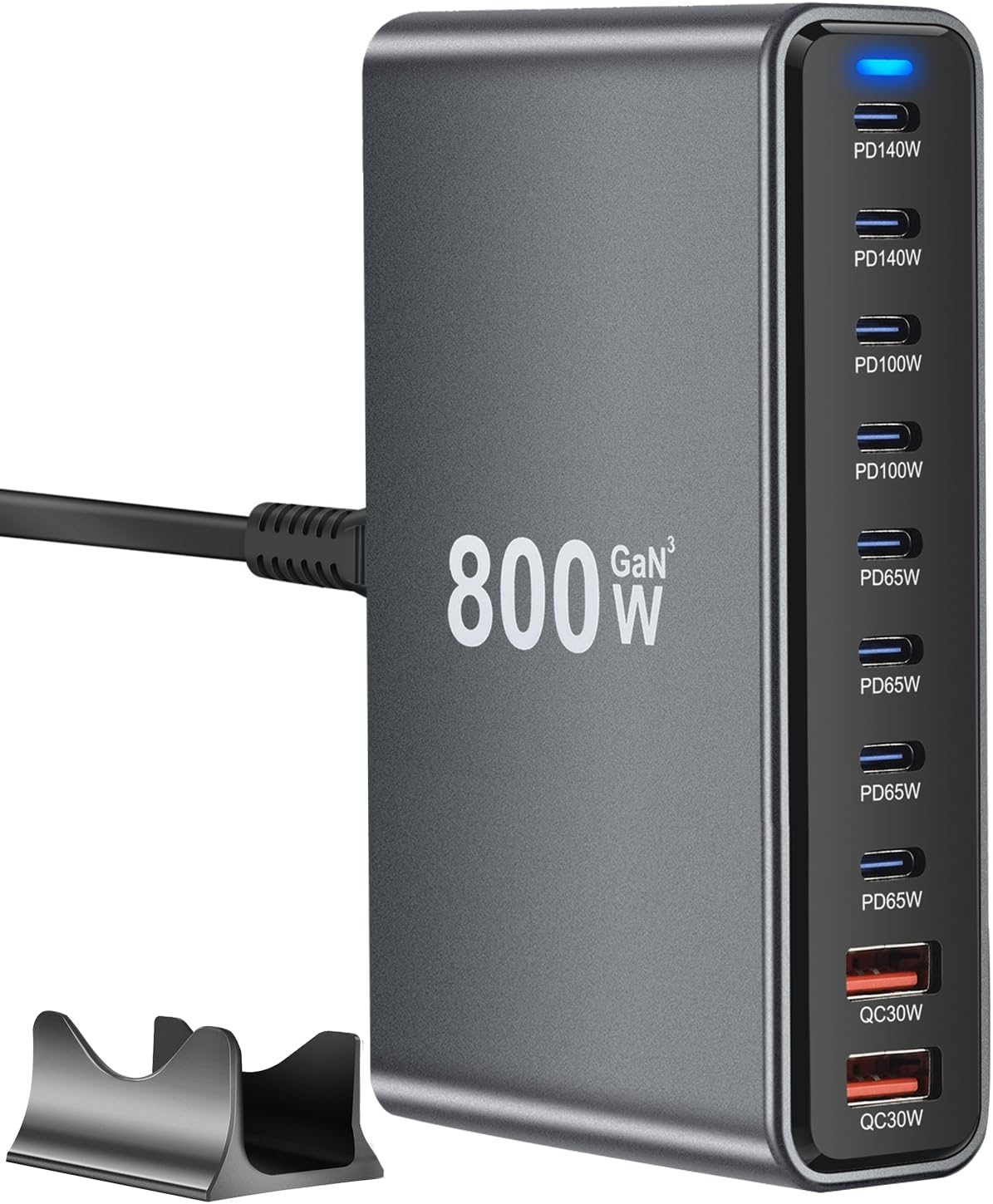800W USB C Fast Charger Block for Multiple Devices Charging