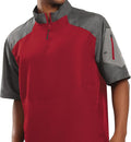 Men's Holloway Raider Pullover Cage Jacket - Weather-Resistant Quarter