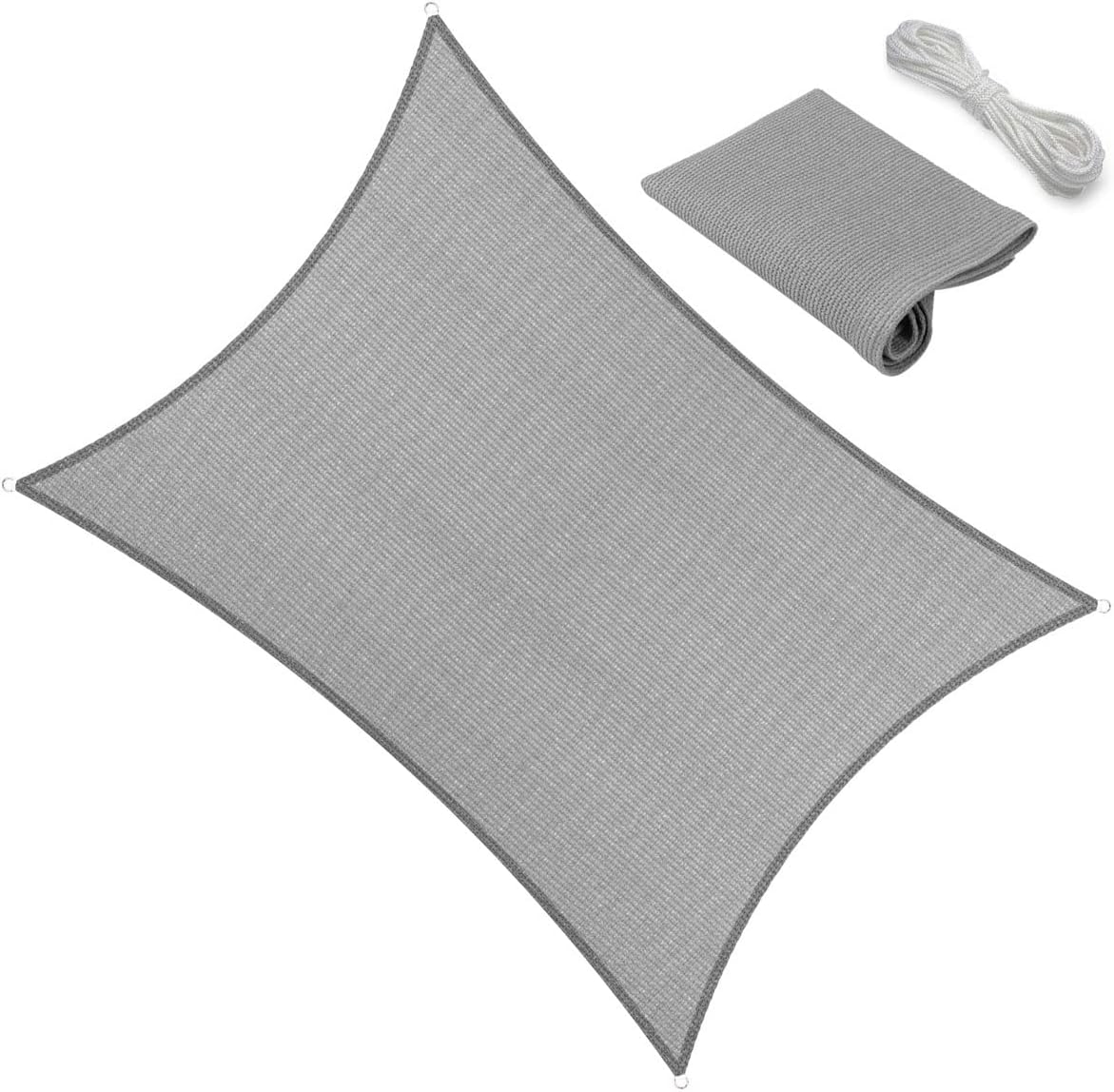 18ft x 19ft Sun Shade Sail Canopy for Outdoor Patio and Garden