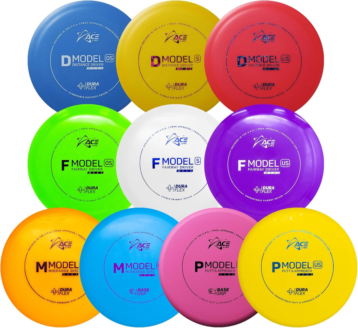 Pro-Level Disc Golf Starter Set | 10 Premium Discs for Beginner Success