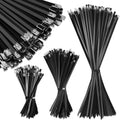 Heavy Duty Metal Zip Ties 500 Pcs for Outdoor and Machinery Use