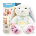Baby Sleep Soother with 11 Soothing Sounds - Glowing Breathing Rabbit