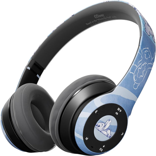 Disney Stitch Watercolor Swirl Bluetooth Over-Ear Headphones