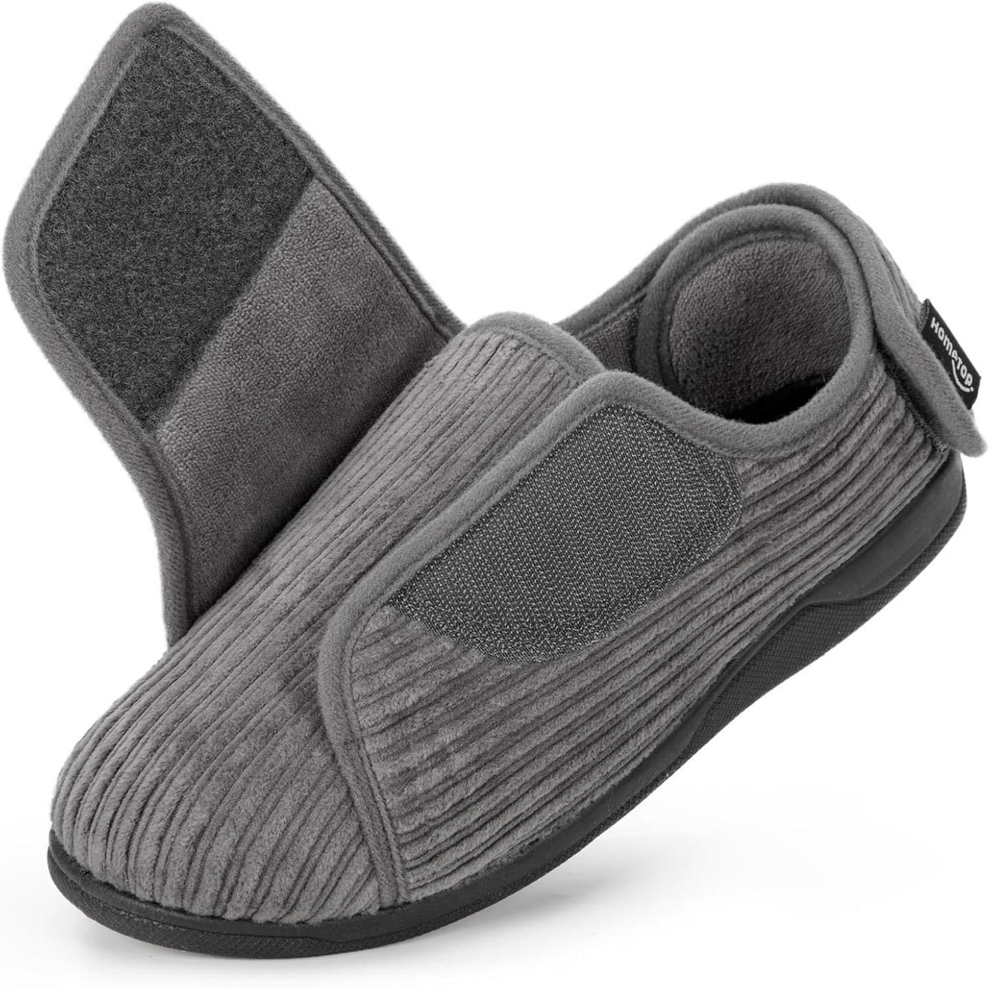 HomeTop Women's Corduroy Slippers for Comfortable Fit and Support
