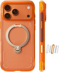iPhone 17 Pro Max Case with 360 Magnetic Stand - Visible Protection