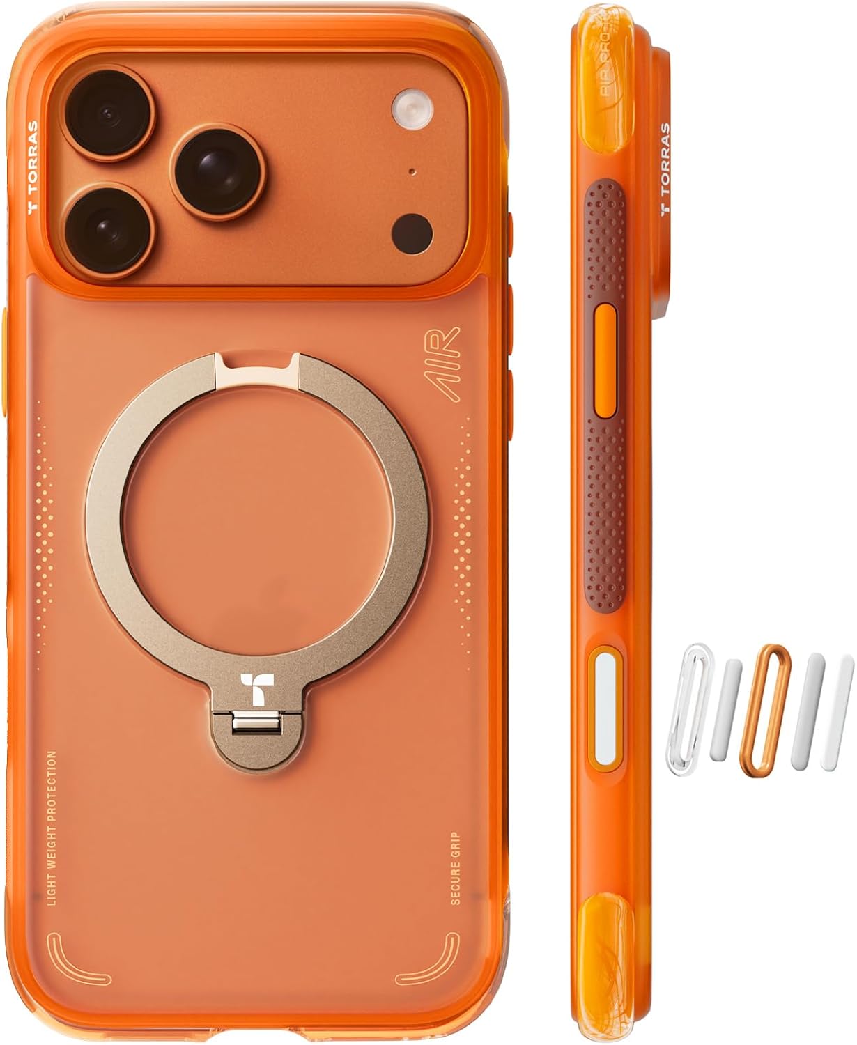 TORRAS Ostand Q3 Air Case for iPhone 17 Pro Max with Stand