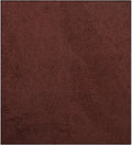 Ambiant Pet Friendly Solid Color Area Rug Chocolate 2ft Square - Soft