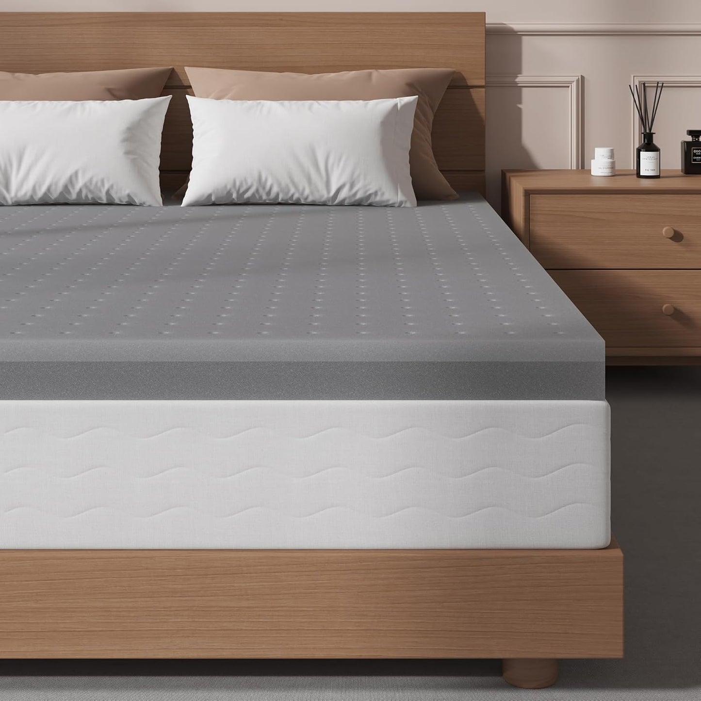 Sleepmax Extra Firm Mattress Topper Queen Size for Pain Relief