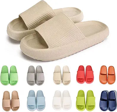 Cloud Slippers for Women and Men - Super Soft Non-Slip Comfort