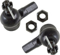 TRQ Front Outer Tie Rod Set Compatible with 2001-2005 Honda Civic