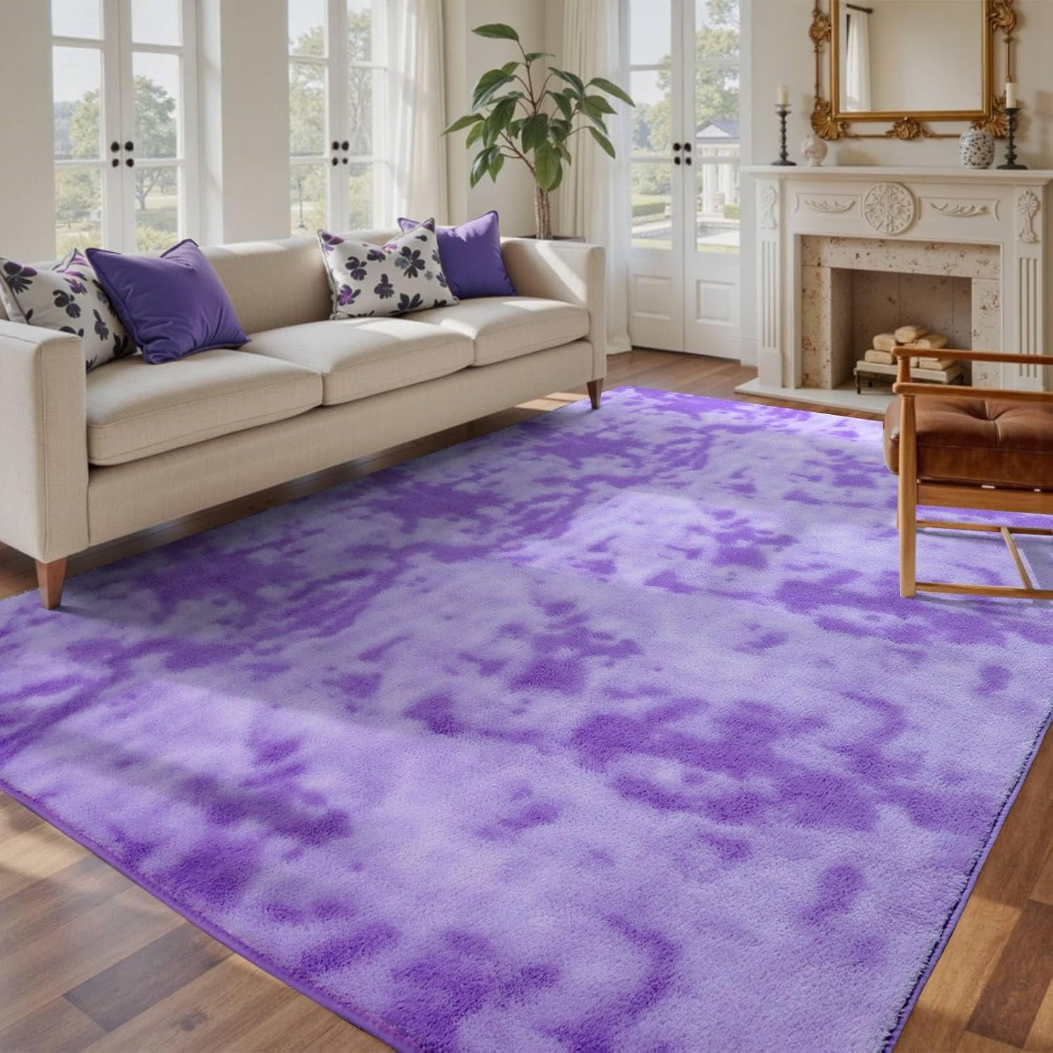 Lascpt 6x9 Area Rugs for Living Room with Soft Memory Foam