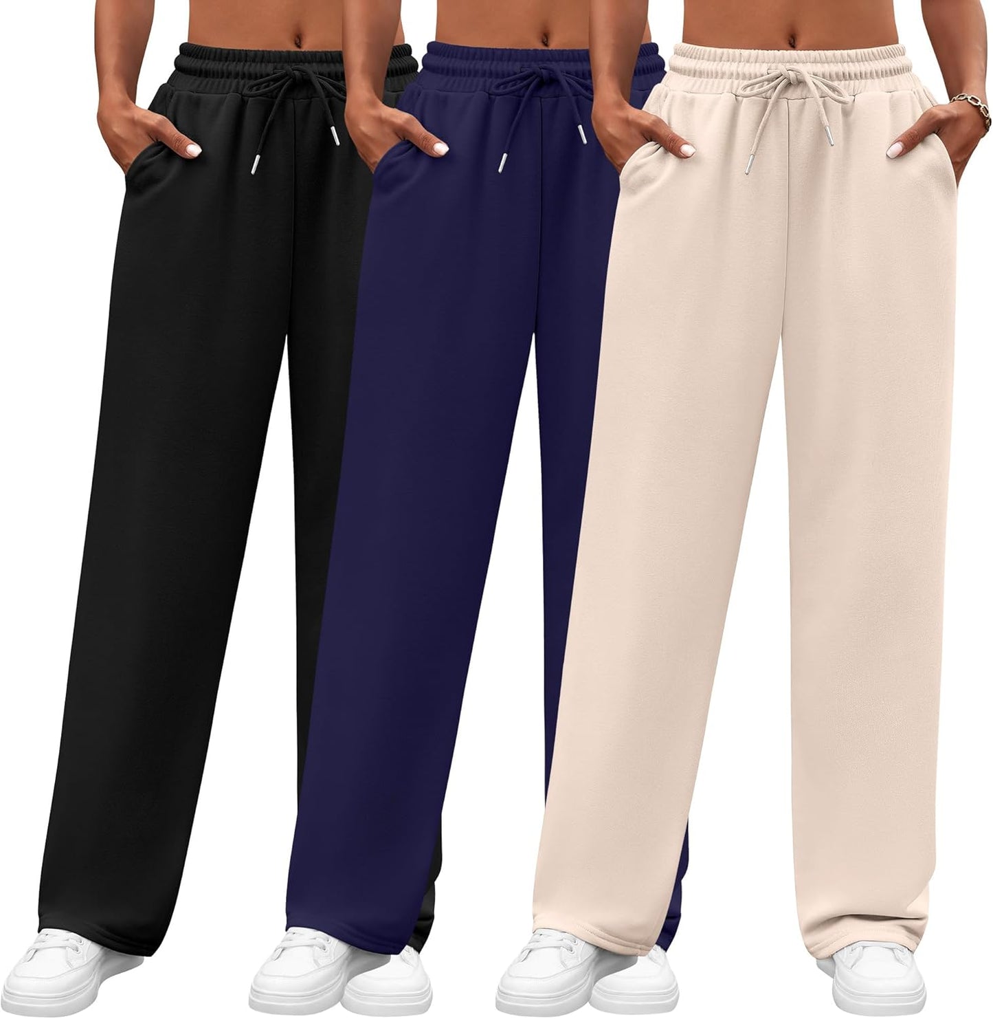 Neer Women's Sweatpants with Pockets for Cozy Casual Wear