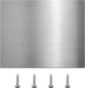 Stainless Steel Backsplash for Stove - Ultra Flat Metal Splatter Guard