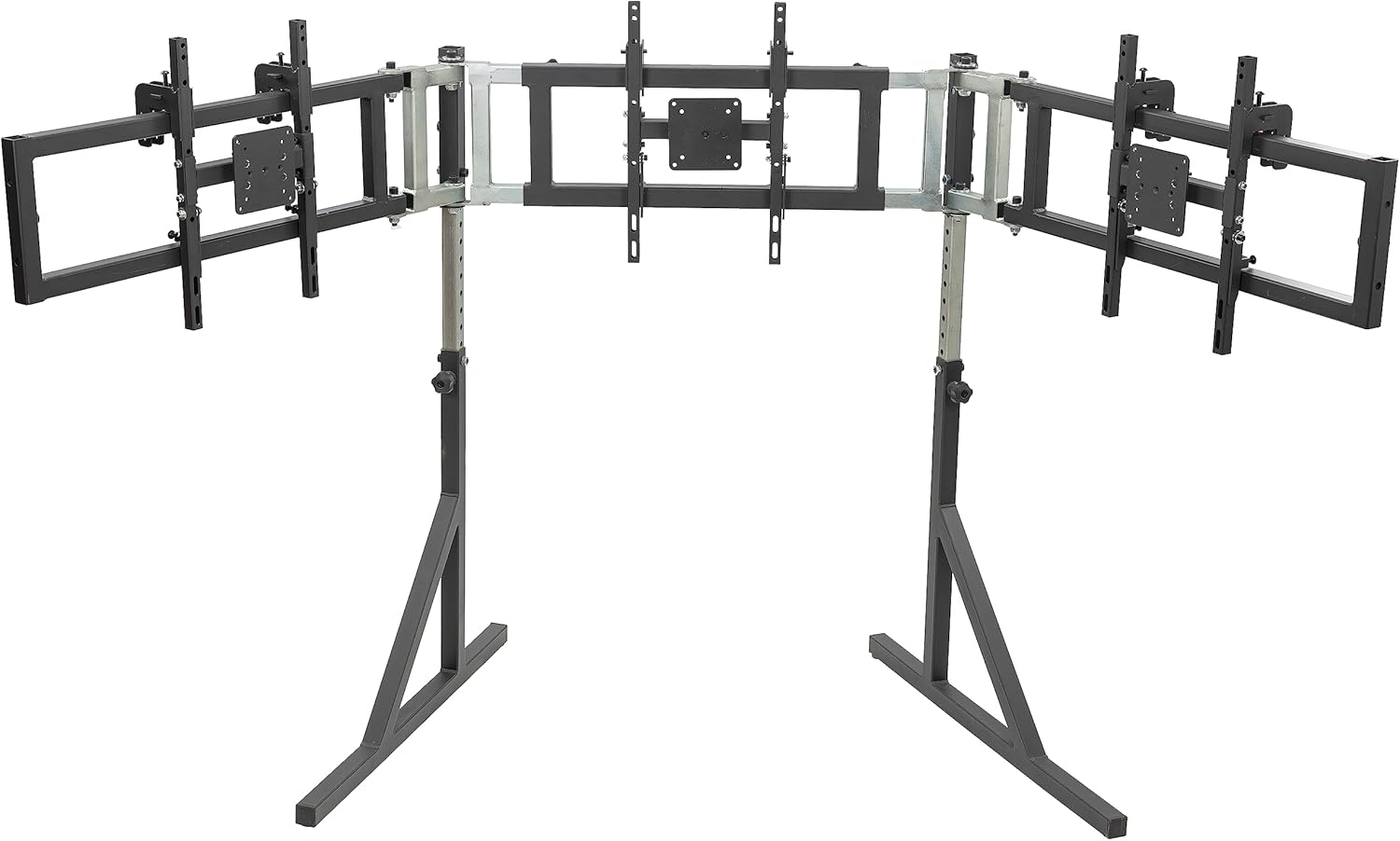 Triple Monitor Floor Stand GEN2 for Racing and Flight Simulators