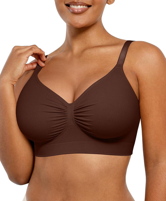 SHAPELLX Wireless Comfy Bra for Women - Seamless Everyday Comfort