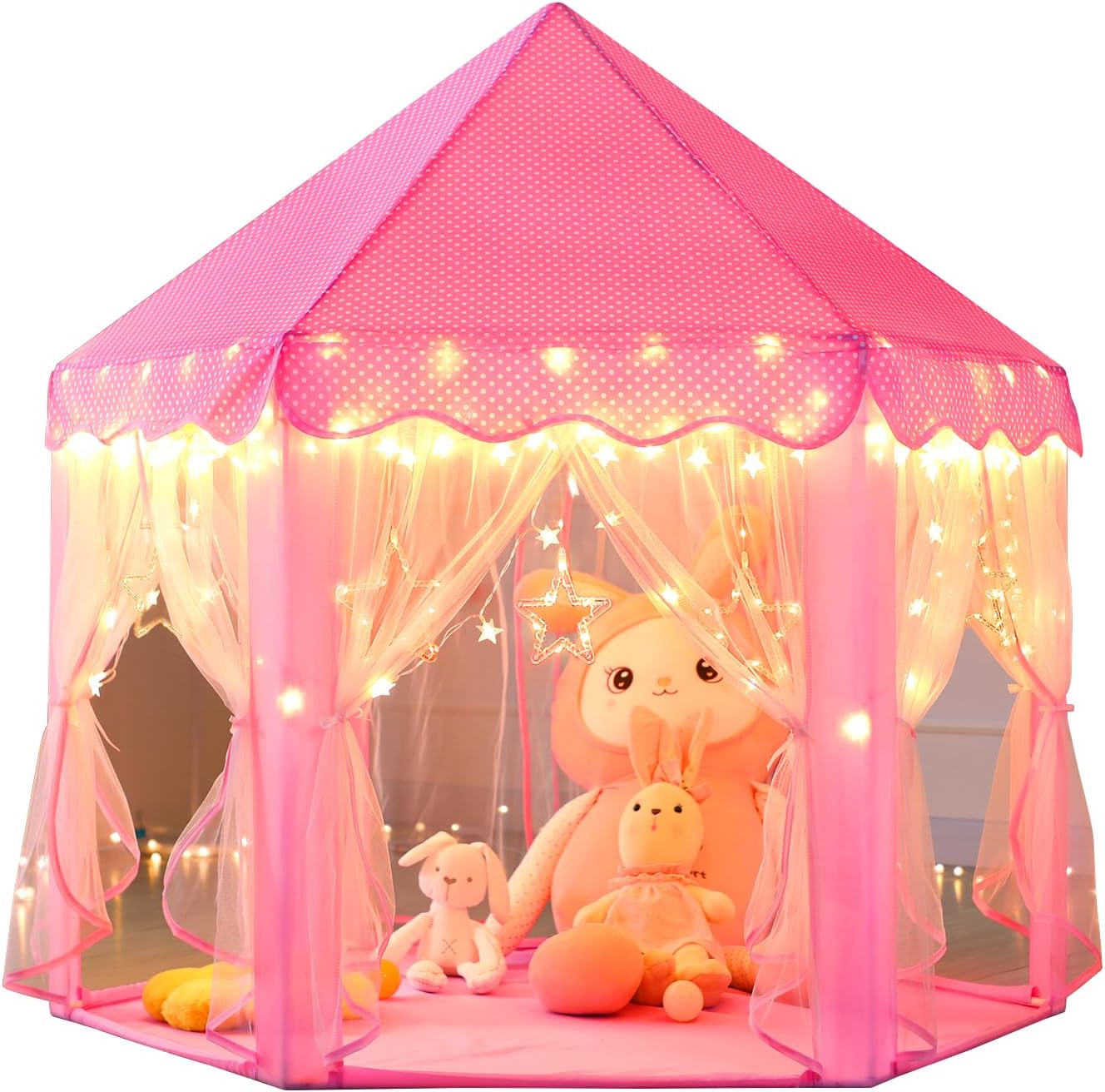 Monobeach Princess Castle Play Tent for Girls - Magical Fun