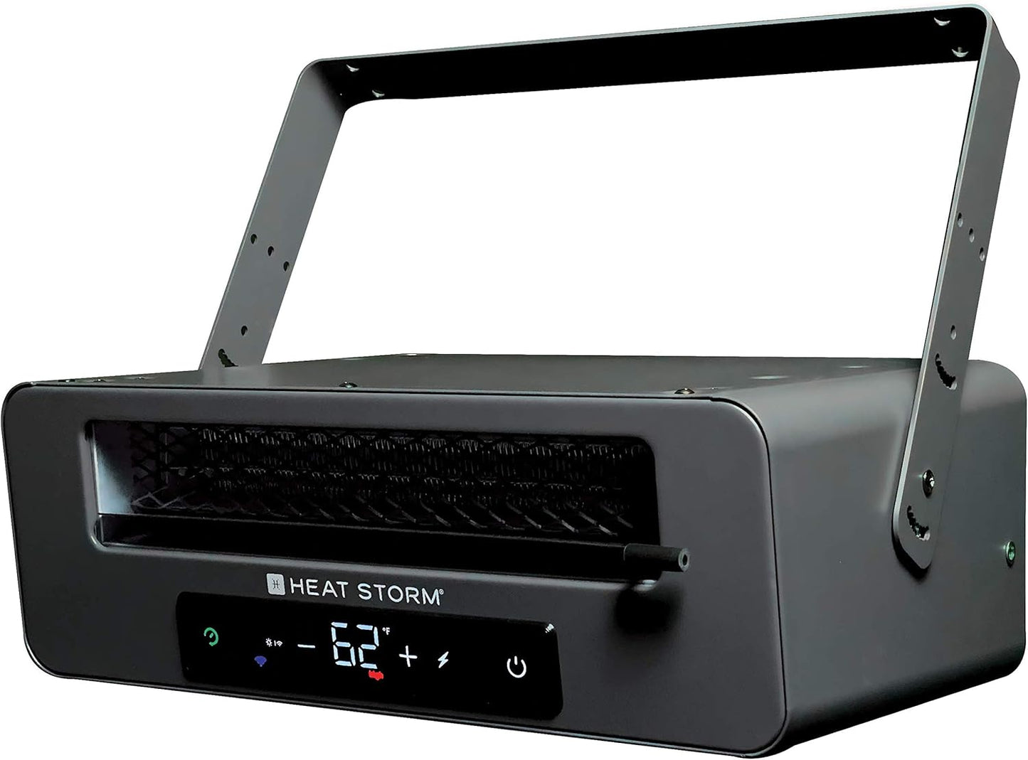 Compact Gray Heater for Cozy Spaces