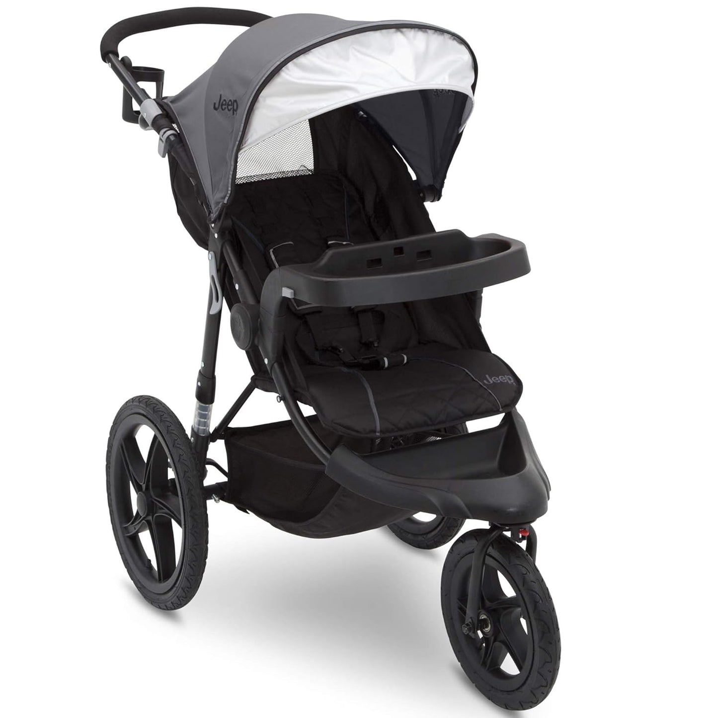 Jeep Classic Jogging Stroller by Delta Children in Grey Color