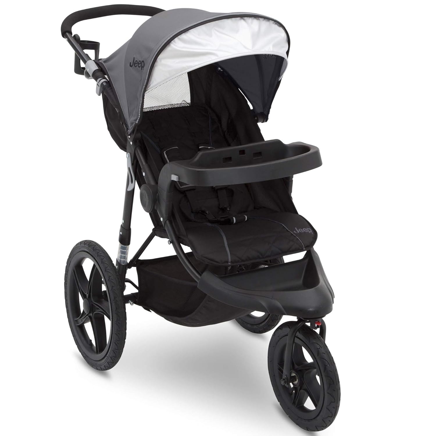 Jeep Classic Jogging Stroller by Delta Children in Grey Color