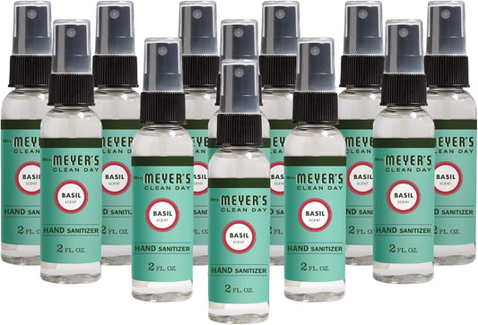MRS. MEYER'S Antibacterial Hand Sanitizer Spray, Travel Size