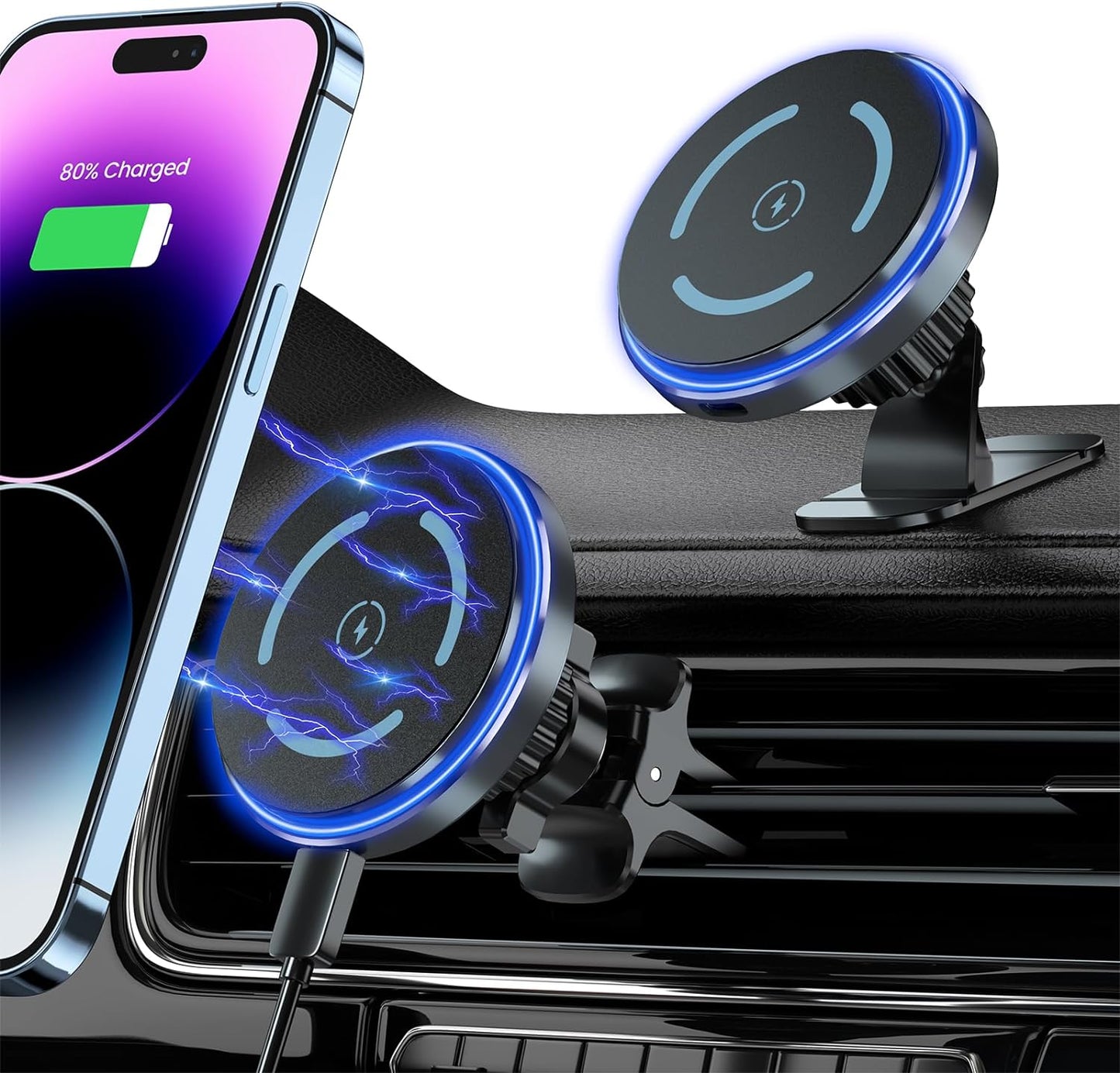 15W Fast Charging MagSafe Car Mount - VanSmaGo