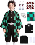 Halloween Anime Cosplay Costume Uniform Outfit for Kids Boys