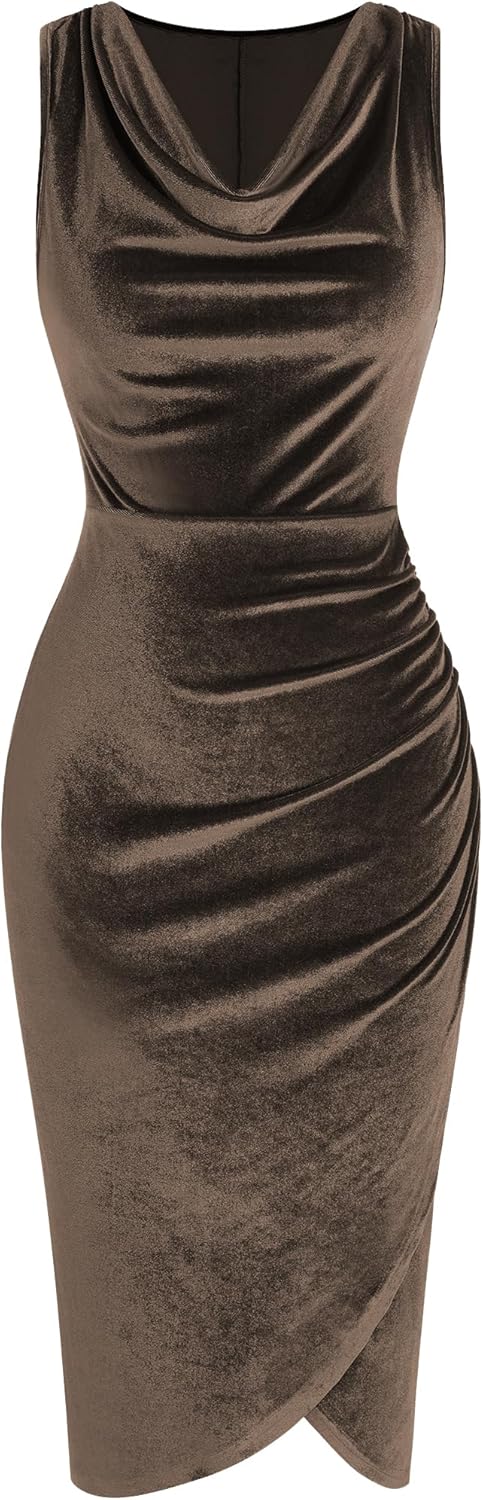 Elegant Velvet Cocktail Dresses for Women - Perfect for Parties