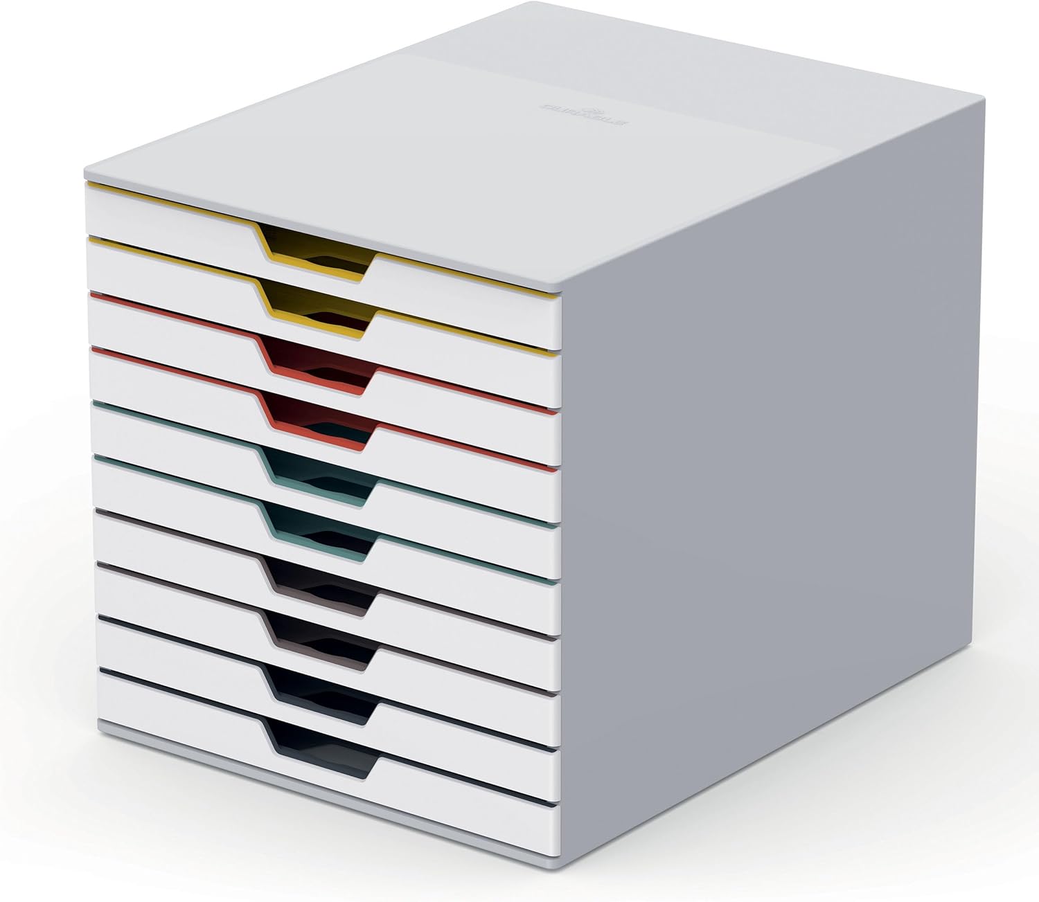 Durable VARICOLOR 10 Drawer Unit for Easy Document Organization