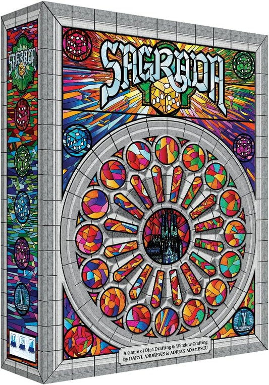 Sagrada Board Game - Family Fun with Dice Drafting Strategy