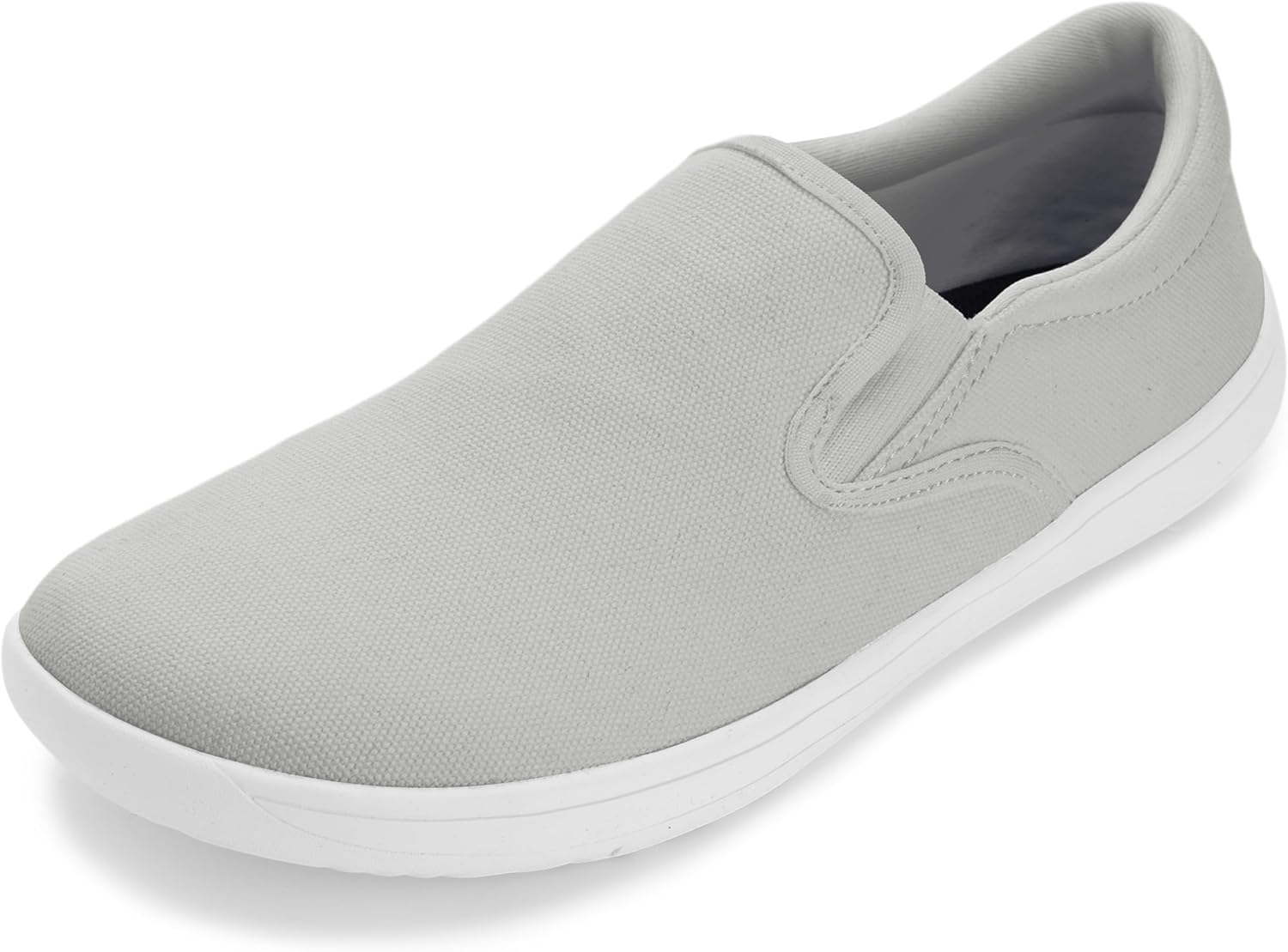 WHITIN Men's Wide Toe Box Slip on Barefoot Shoes for Comfort