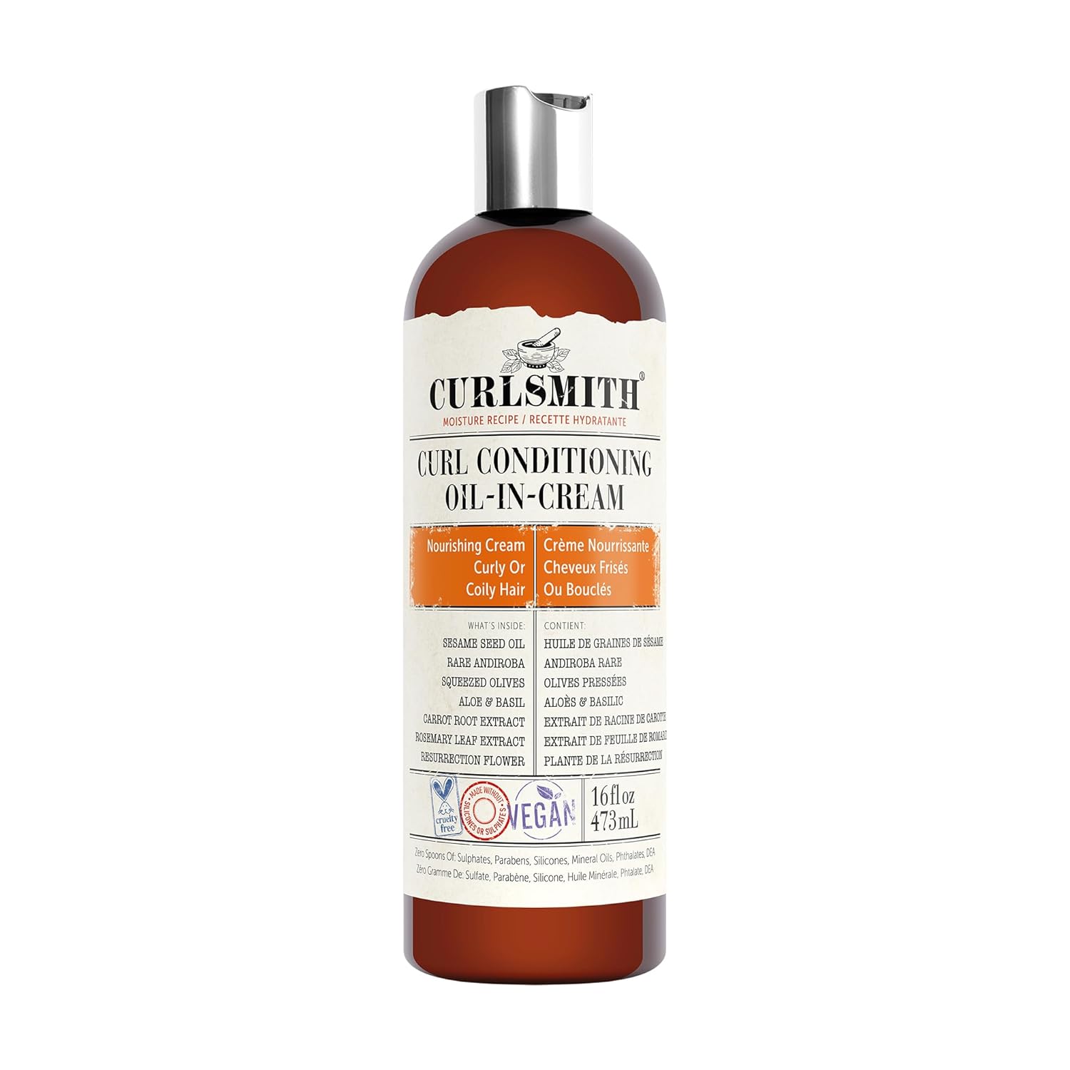 CURLSMITH Curl Conditioning Oil Cream - Hydrates & Defines Curls