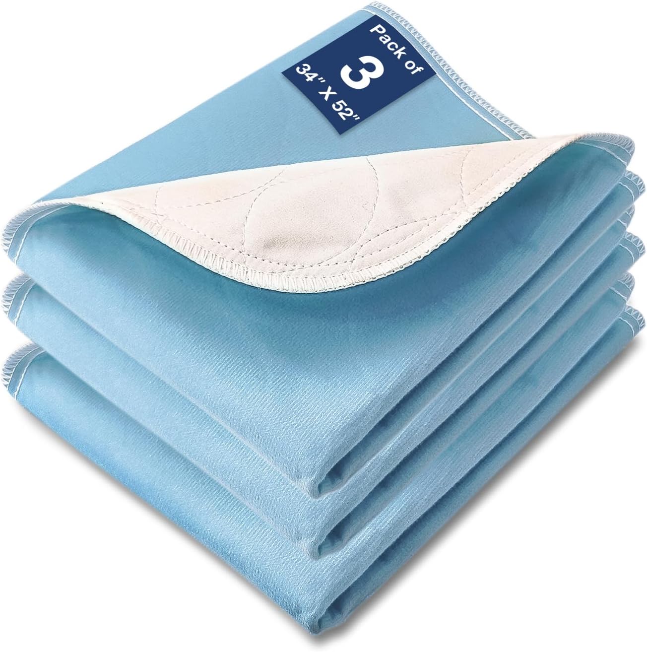 Washable Waterproof Bed Pads for Incontinence and Pets