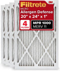 Filtrete 20x24x1 AC Furnace Air Filter MERV 11 - 4 Pack