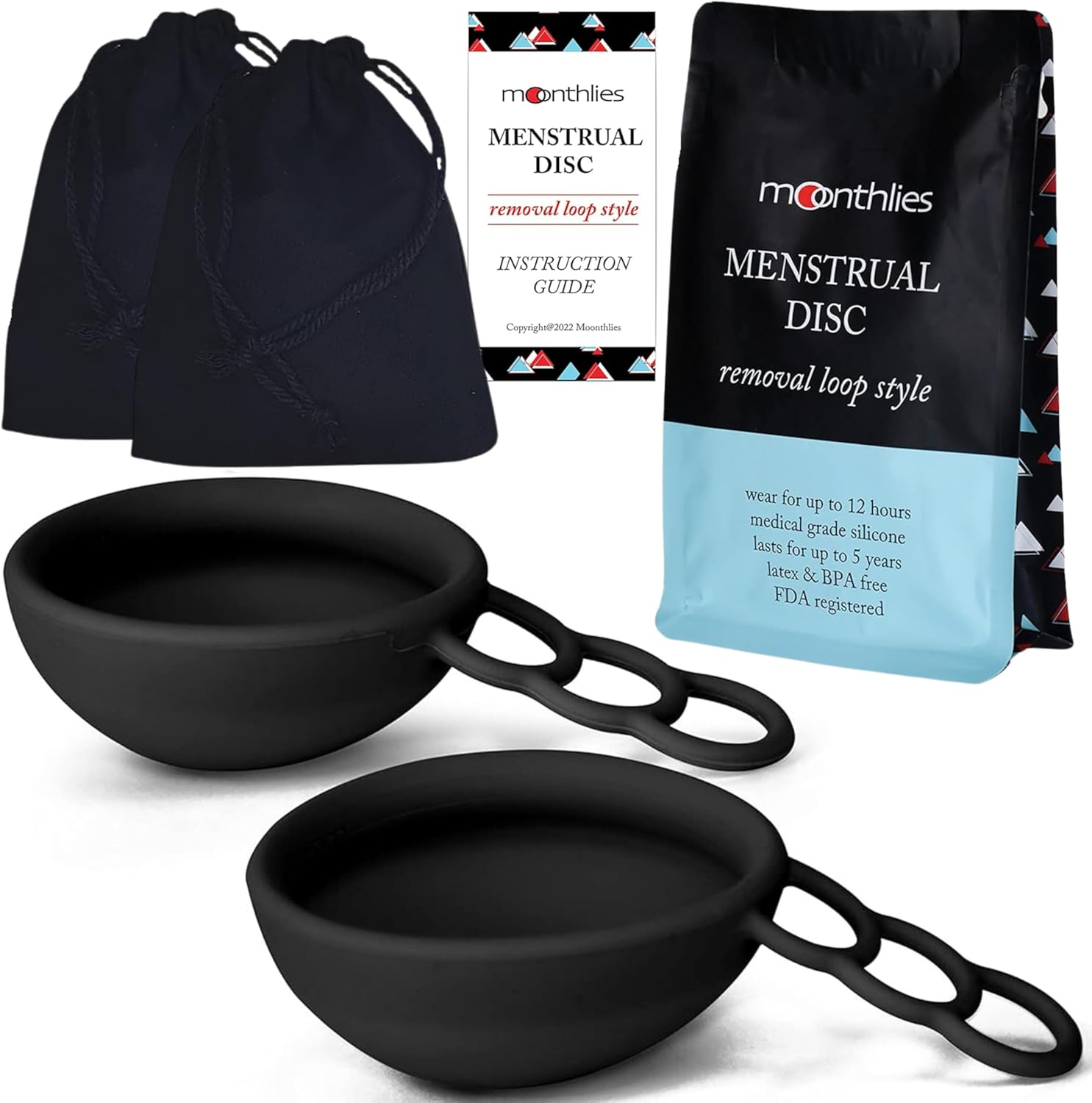 MOONTHLIES Reusable Disc | Leak-Free Period Relief