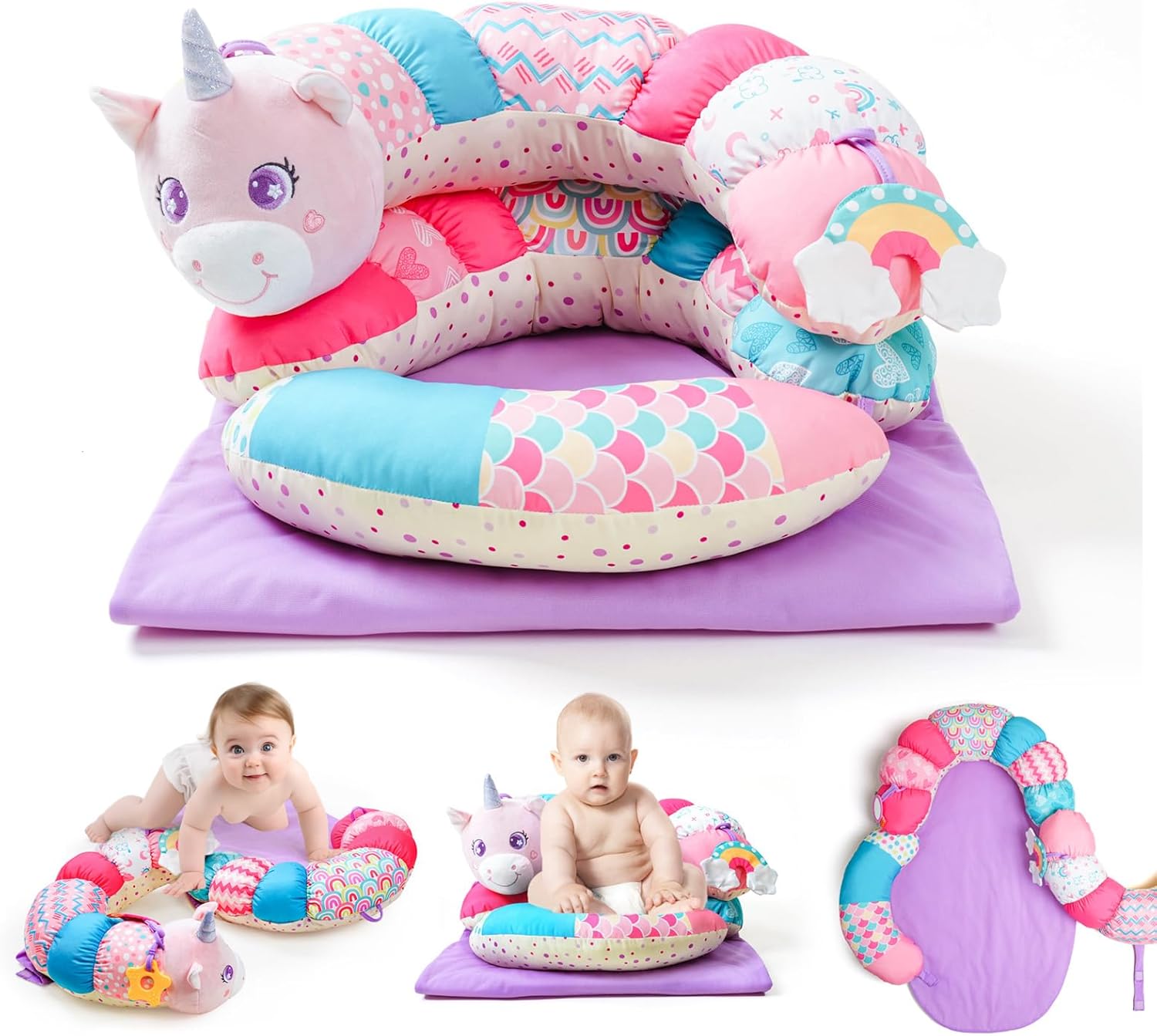 Koty Tummy Time Toys for Sensory Play and Development