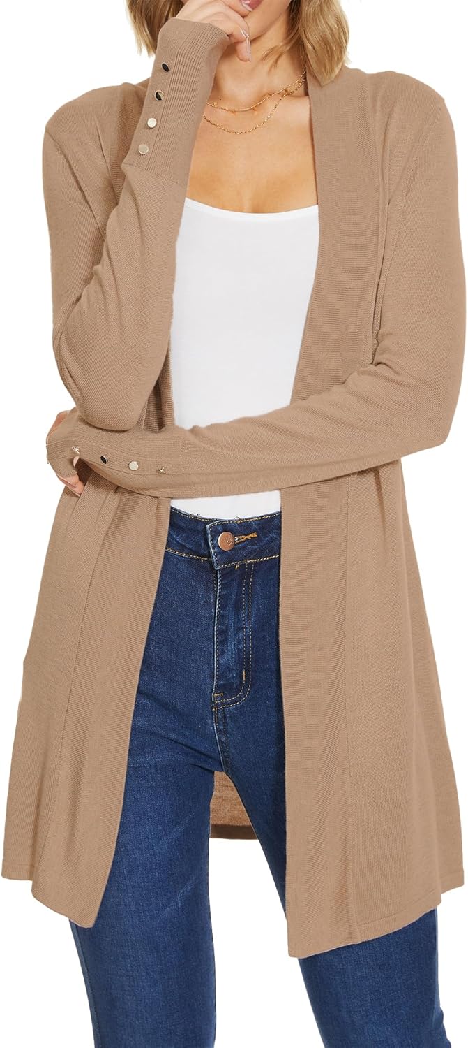 Spicy Sandia Women's Cardigan Sweaters for Casual Spring Wear