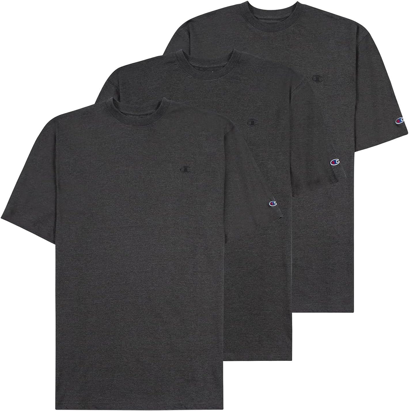 Champion Big and Tall Shirts for Men - 3 Pack of Comfort