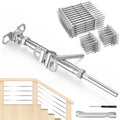 Cable Railing Kit 60 Pairs 1/8 in Swage Toggle Turnbuckle - Adjustable