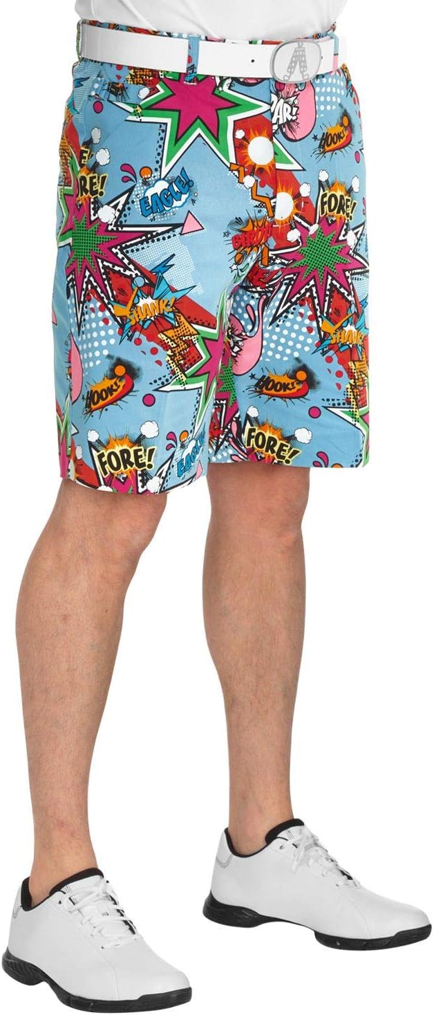 Crazy Golf Shorts For Men With 3-in-1 Tool And Comfort Fit