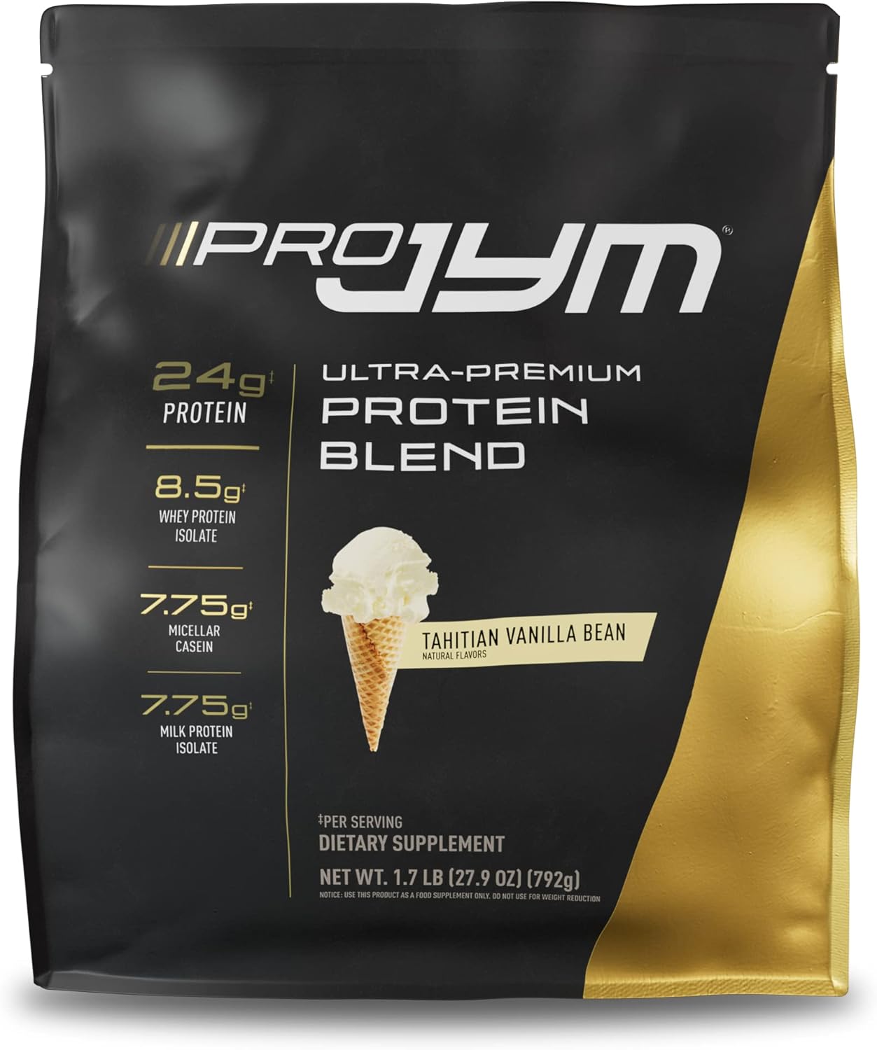Pro JYM Tahitian Vanilla Protein Powder for Lean Muscle Growth