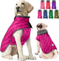 Fragralley Dog Winter Coat - Waterproof Reflective Fleece Jacket