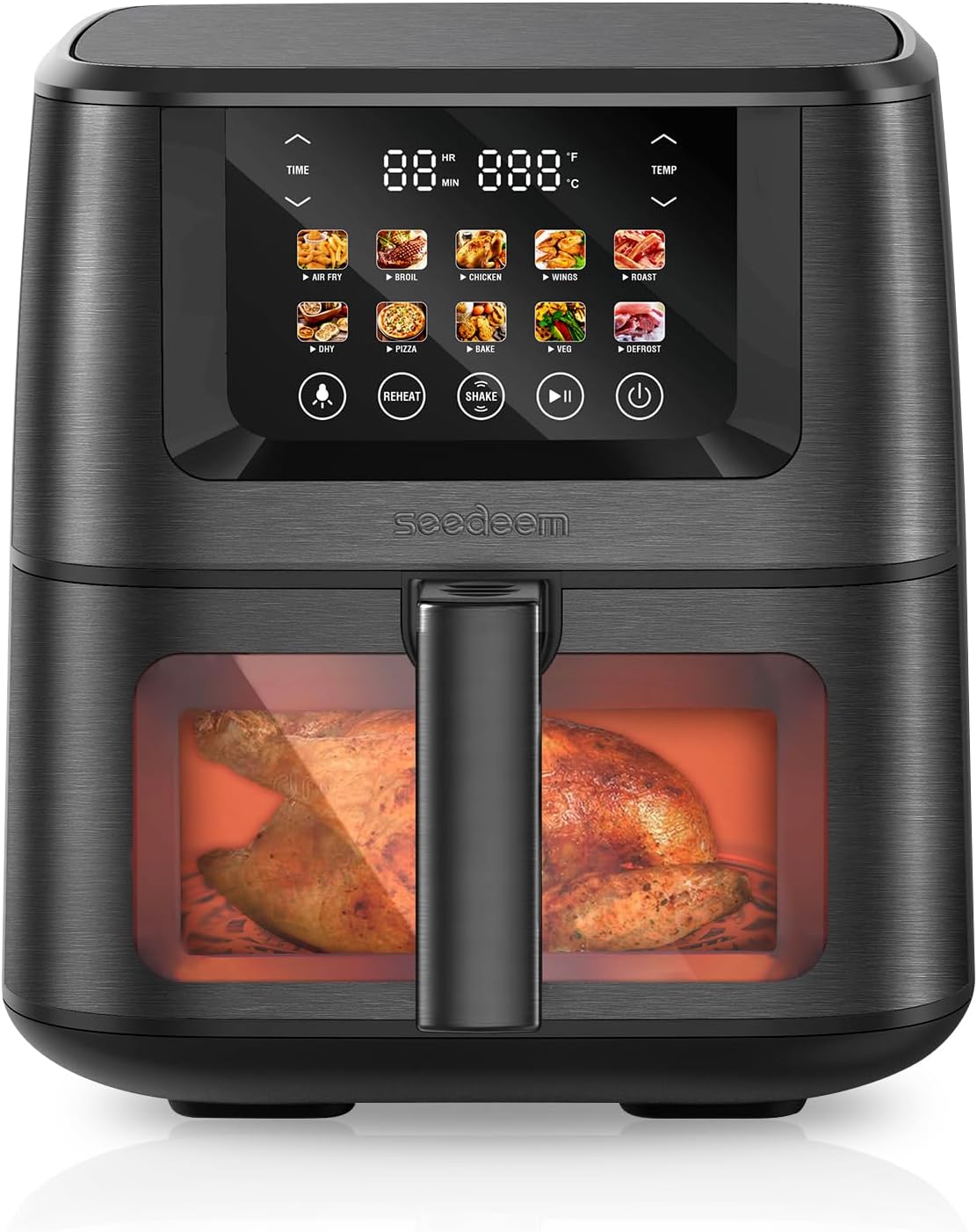 SEEDEEM Max XL Air Fryer: 10-in-1 Toaster Oven Combo